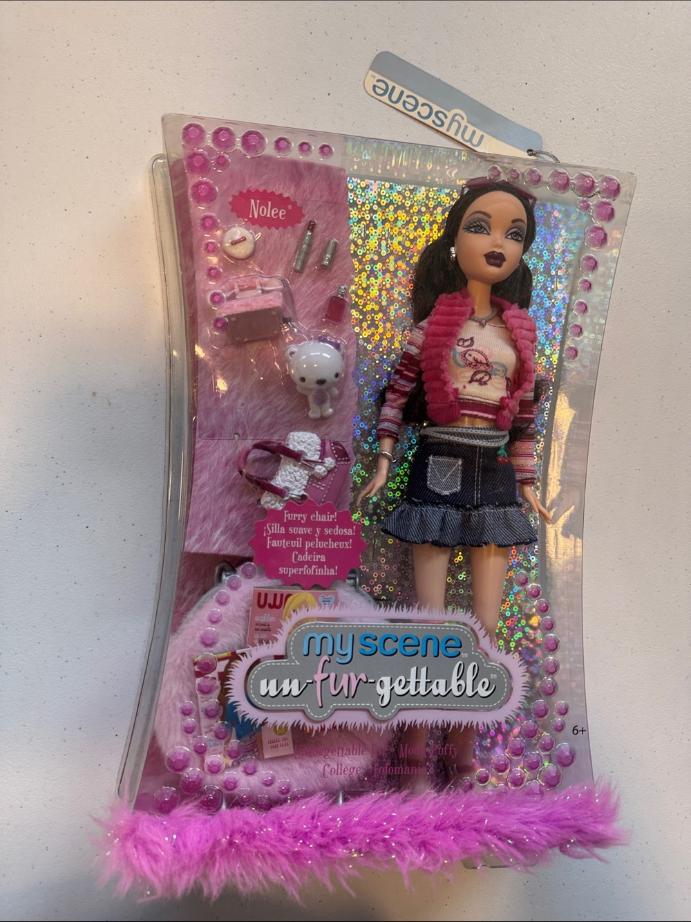 My Scene Un-Fur-Gettable Nolee Barbie New in Box